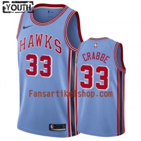 NBA Atlanta Hawks Trikot Allen Crabbe 33 Nike 2019-2020 Hardwood Classics Swingman - Kinder